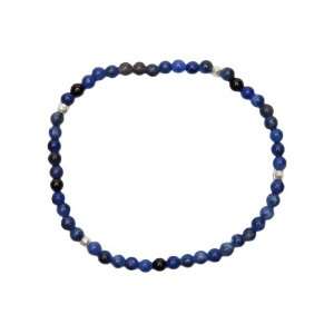 Chan Luu Sodalite Semiprecious Stones Stretch Unisex Bracelet with 