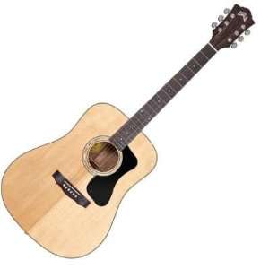  Guild D 140 Acoustic Guitar with Hardshell Case Musical 