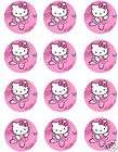HELLO KITTY Edible Birthday CAKE Image Icing Topper items in Cool Cake 