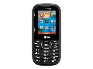 LG Cosmos 2   Black Verizon Cellular Phone  