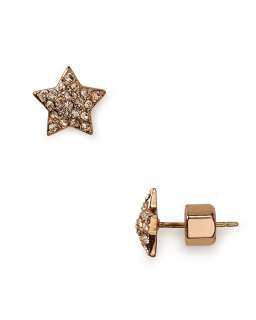 MARC BY MARC JACOBS Pave Star Stud Earrings   Earrings   Jewelry 