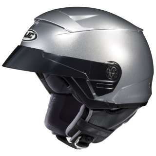 HJC FS 2 Motorcycle Helmet Silver Small  