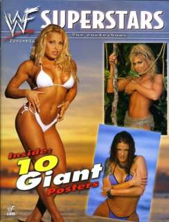   WWE Magazine Superstars Poster Book 10 TRISH STRATUS/LITA/STEVE AUSTIN