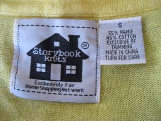 description super cute storybook knits cardigan bright yellow love the