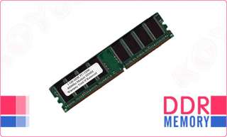 2GB DDR PC3200 LOW DENSITY 2X 1GB PC 3200 184Pin 400MHz  