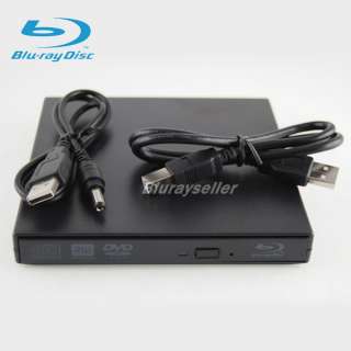External USB Bluray BD Combo DVD RW lightscribe drive  