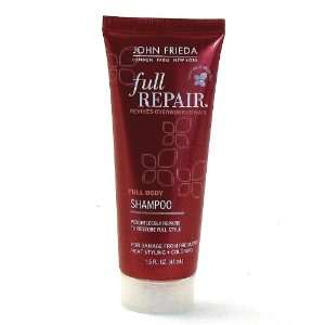 John Frieda Full Repair Full Body Shampoo 1.5 FL OZ   3 PACK