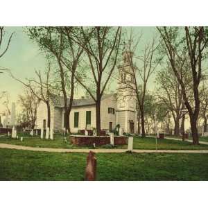  St. Johns Church, Richmond, 1901   Print of a Vintage 