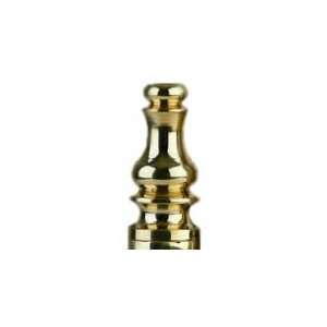 Omnia 085/STP2 US26D Solid Brass Hinges Satin Chrome Finial Door Hinge