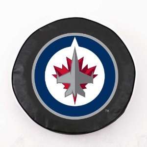    Winnipeg Jets NHL Black Spare Tire Cover