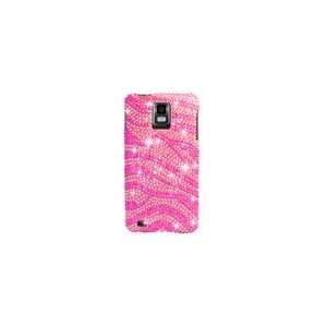   INFUSE FULL DIAMOND CASE HOT PINK ZEBRA Cell Phones & Accessories