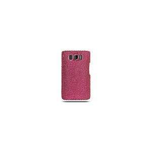   Diamond Crystal Case for HTC HD2 / Hot Pink Cell Phones & Accessories