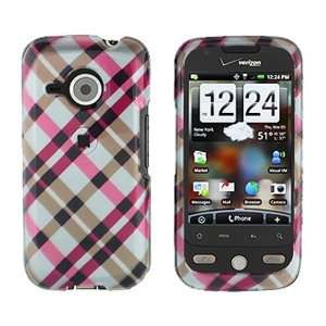  HTC Droid Eris S6200 PDA Cell Phone Hot Pink Plaid 