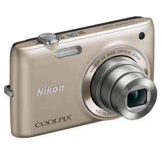 Nikon Coolpix S4100 14MP Digital Camera Kit   Silver plus Photoshop 