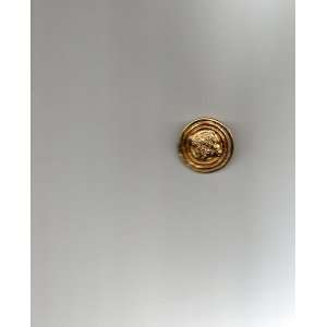  Gold Tone Lapel or Collar Pin YSL (Yves Saint Laurent 