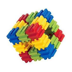    Young Builders 28 Piece Interlocking Play Cubes Toys & Games