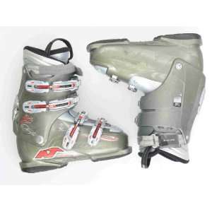  Used Nordica Olympia Em S Gray Ski Boots Womens 8.5 Left 