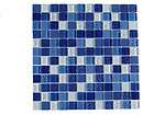 blue mixed glass mosaic tile kitchen backsplash bathr $ 12 50 time 