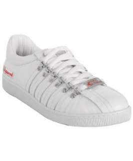 Dsquared2 white leather Kick It sneakers  