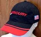 New Mercury Marine Black & Red Adjustable Dealer Hat