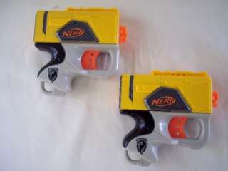 Nerf N Strike Single Shot Pistol Dart Gun Works Great  