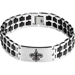 New Orleans Saints NFL Logo Bracelet Stainless Steel  
