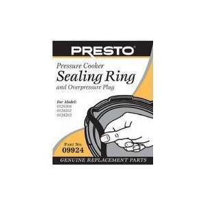 Presto Pressure Cooker Sealing Ring/Overpressure Plug Pack (Super 6 