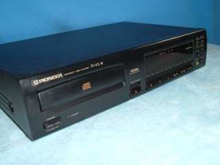 OLD SCHOOL PIONEER PD 102 COMPACT DISC PLAYER BACK UP System!!!  