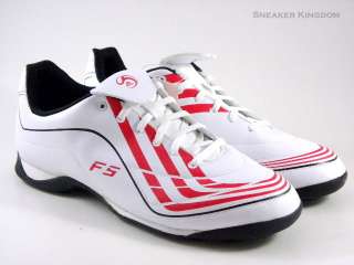 Adidas F5.9 Turf TF White/Red Soccer Cleats Boots Men  