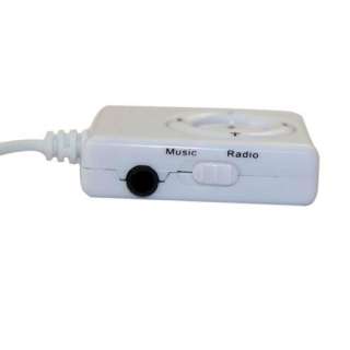 New FM Wired Remote Control for iPod Nano Video White USA  