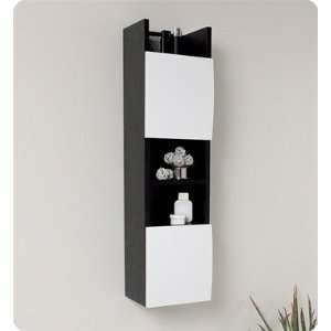  Bathroom Linen Cabinet w/3 Open Shelves   FST2020WG