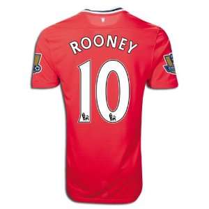 10 ROONEY Manchester United Home 2011 12 Kid Soccer Jersey & Matching 
