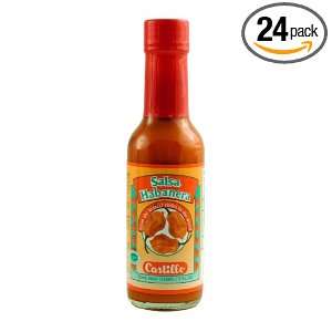 Castillo Habanero Hot Sauce Red, 5 Ounce: Grocery & Gourmet Food