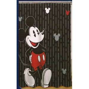 Disney Mickey Mouse Fabric Shower Curtain 