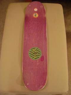 Pocket Pistols Duane Peters SWEEPER Skateboard Deck GRN  