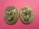 VINTAGE LOT OF 2 CHRISTIAN MEDALS GUARDIAN ANGEL IN MY POCKET COINS