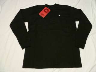 NWT Mens Southpole Thermal Shirt Black Urban Sz XL H152  