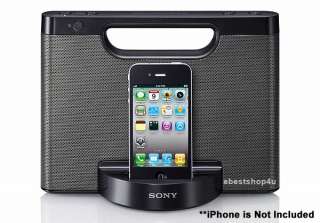 Sony RDP M5iP Portable Speaker iPod/iPhone Dock Charger w/ Remote 