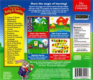   reader rabbit with your child this program was designed and tested by