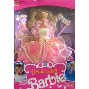  Costume Ball Barbie Doll w 3 Costume Looks (1990) Toys 