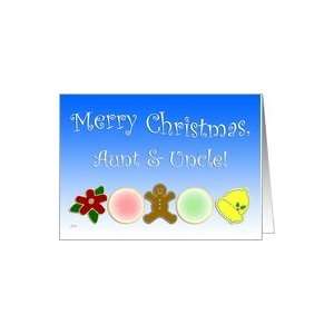  Christmas Cookies Aunt & Uncle Card Health & Personal 