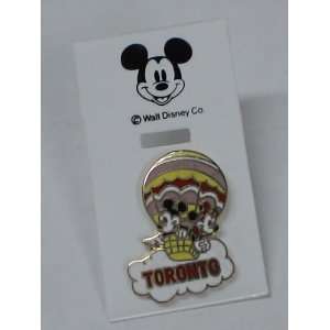  Vintage Enamel Pin Disney Mickey & Minnie Mouse Toronto 