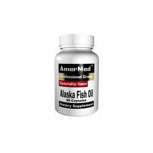 Alaska Fish Oil   60 softgels Alaska Fish Oil w/ EPA DHA Omega 3 Fatty 