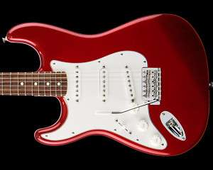   Standard Stratocaster Strat Left Handed Candy Apple Red, RW  