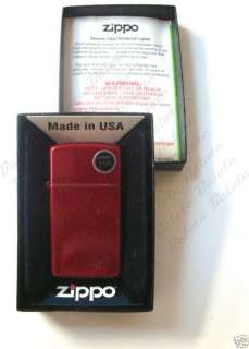 Zippo SLIM Candy Apple Red Lighter 24319 **NEW in BOX**  