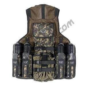   NXe Light Infantry Tactical Paintball Vest   Camo: Sports & Outdoors