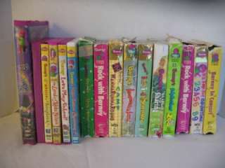 Lot of 16 Barney The Purple Dinosaur VHS & DVD Video Tapes 