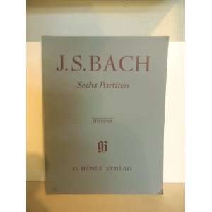  Sechs Partiten (Urtext) J.S. Bach Books