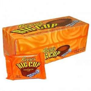 Reeses Peanut Butter Cups, Big Cup 16 count  Grocery 