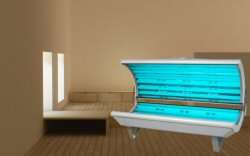 Daytona home tanning bed 16 lamp 120 volt residential tanning system 